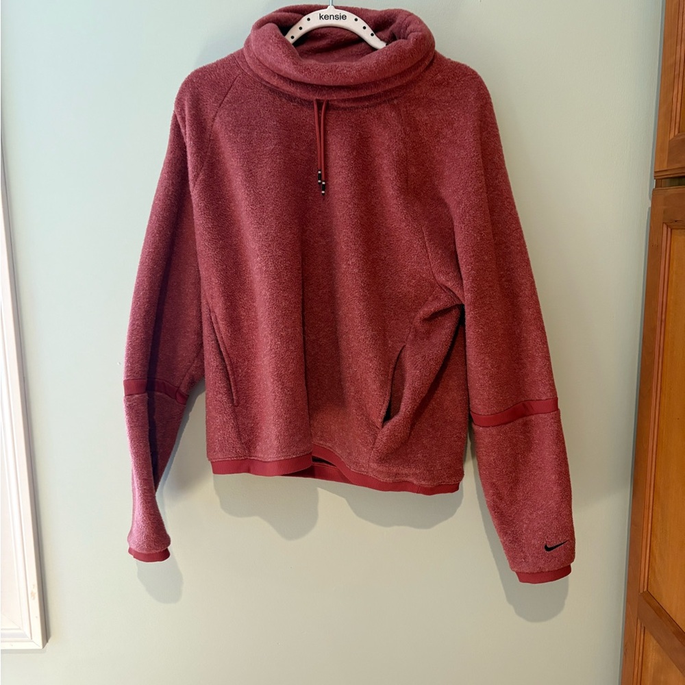 Nike Maroon Fleece Pullover